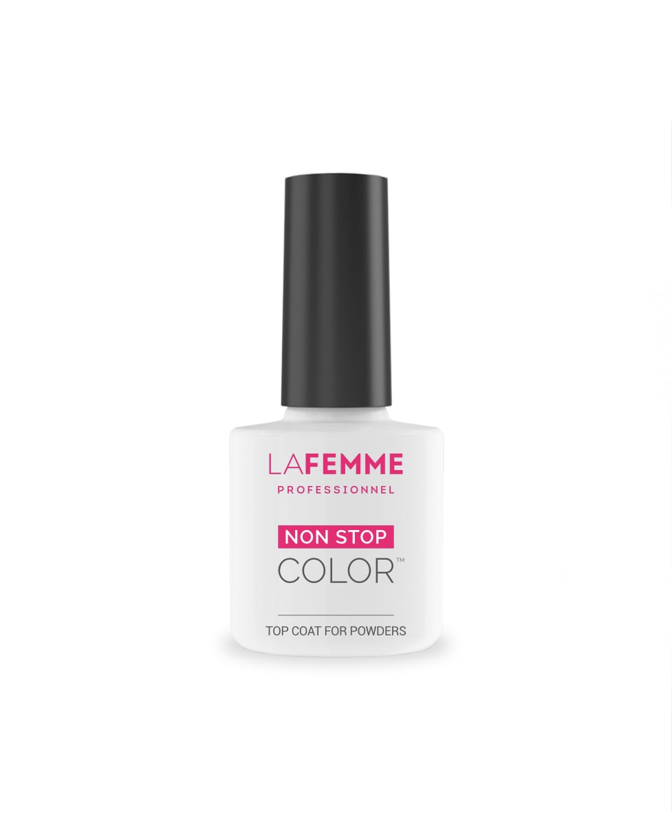 La Femme Top Coat For Powders - 8 Gr, No Wipe