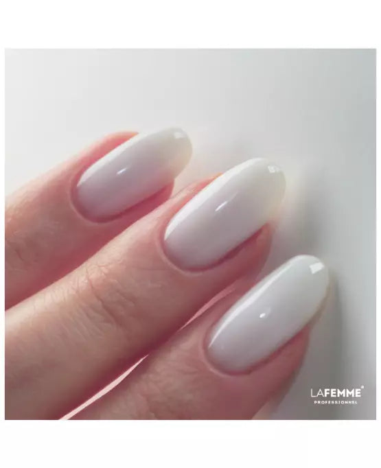 La Femme Milky White Top Coat No Wipe Uv&Led 8Gr M001