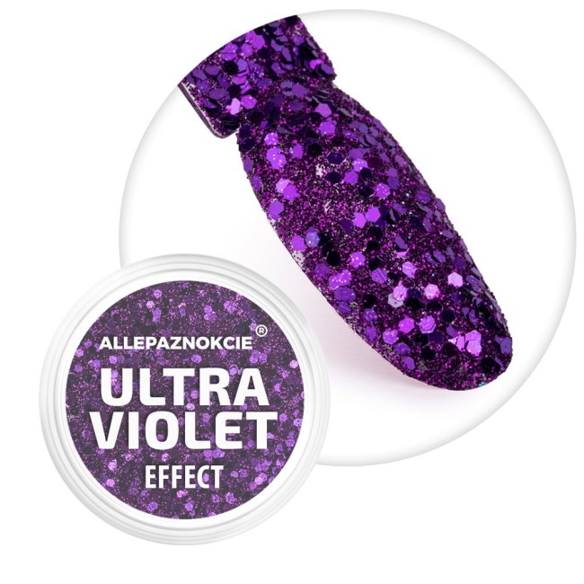 Nail Powder Ultraviolet Effect Nr. 5