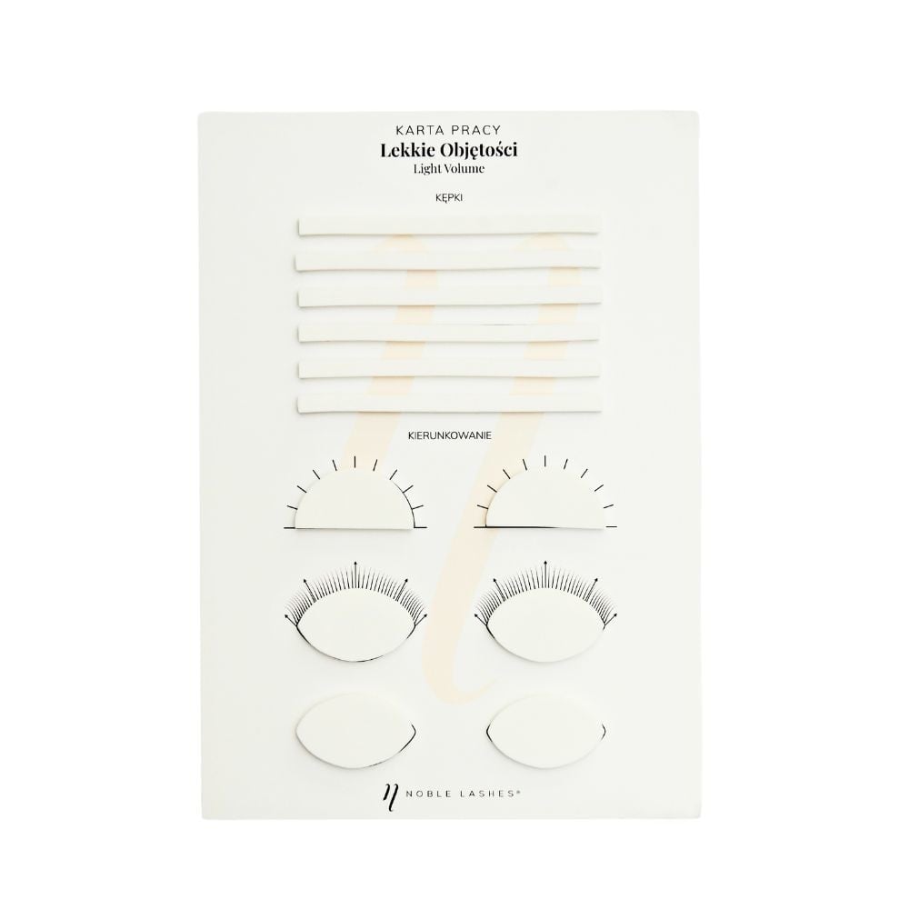 Noble Oefenbladen Voor Wimperextensions