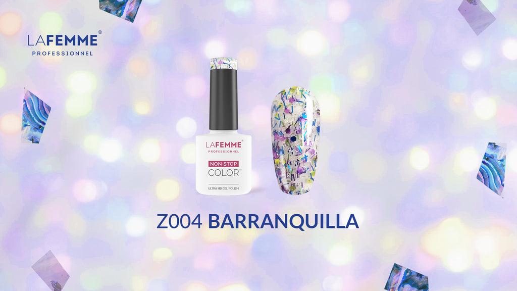 La Femme Gel Polish Collection :Glitter Parade